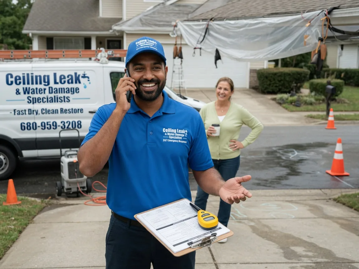 Ceiling Leak Cleanup Sanders, KY FAQs